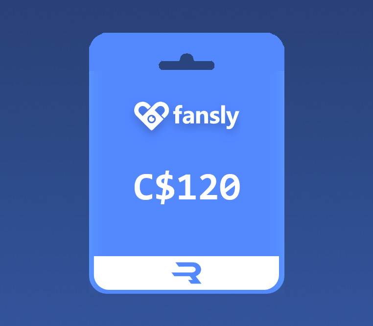 Rewarble Fansly CAD 120 Подарочная карта