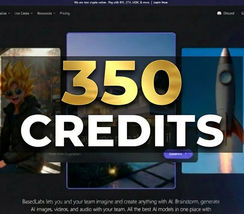 basedlabs.ai 350 Credits Подарочная карта