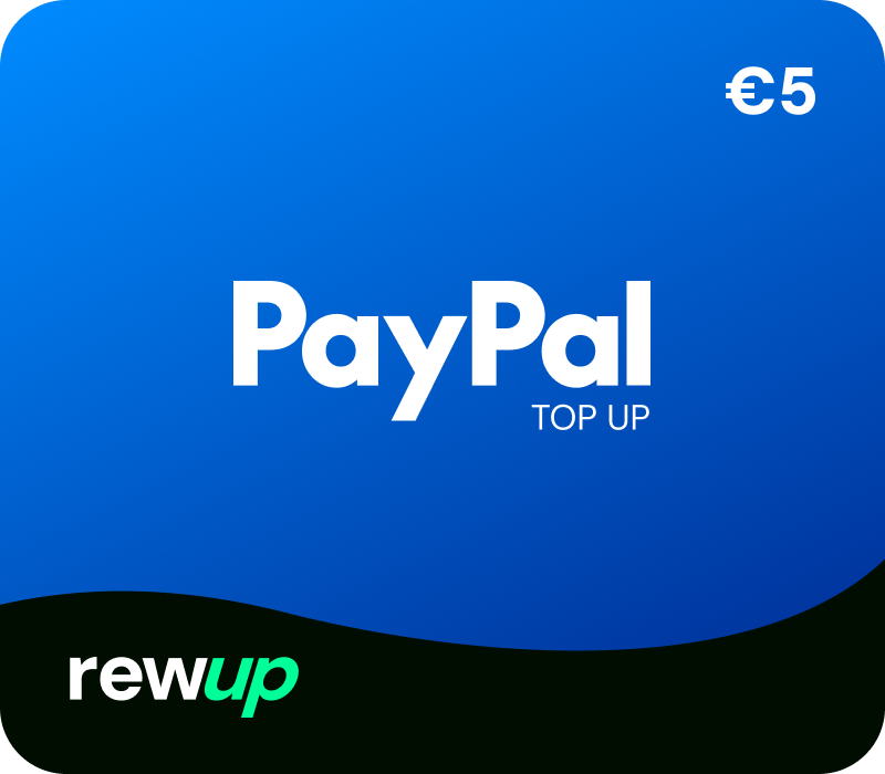RewUp PayPal 5 EUR Подарочная карта