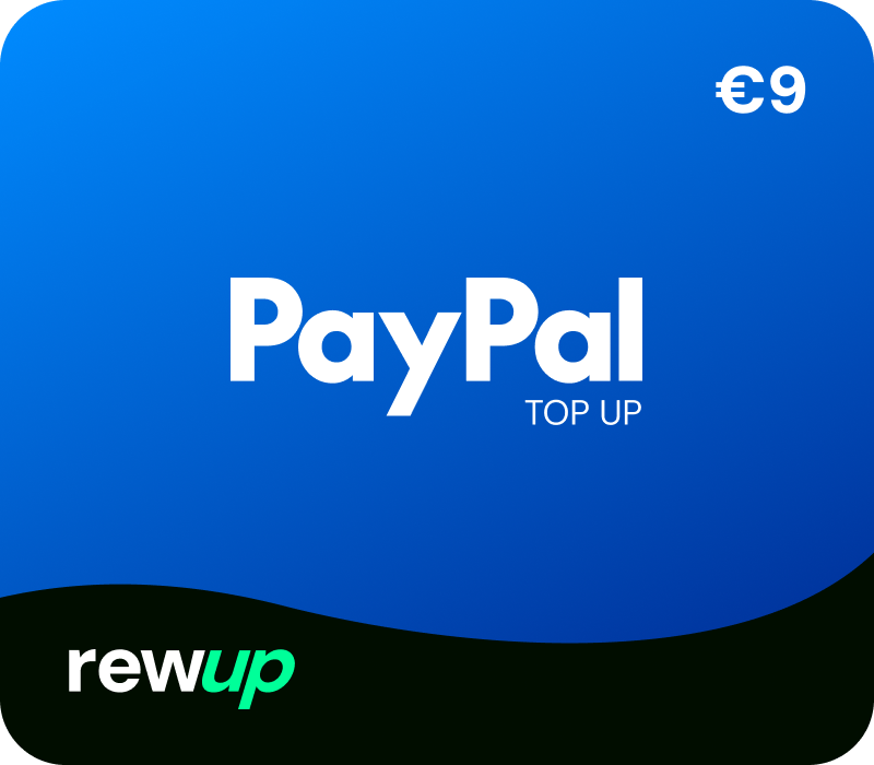 RewUp PayPal 9 EUR Подарочная карта