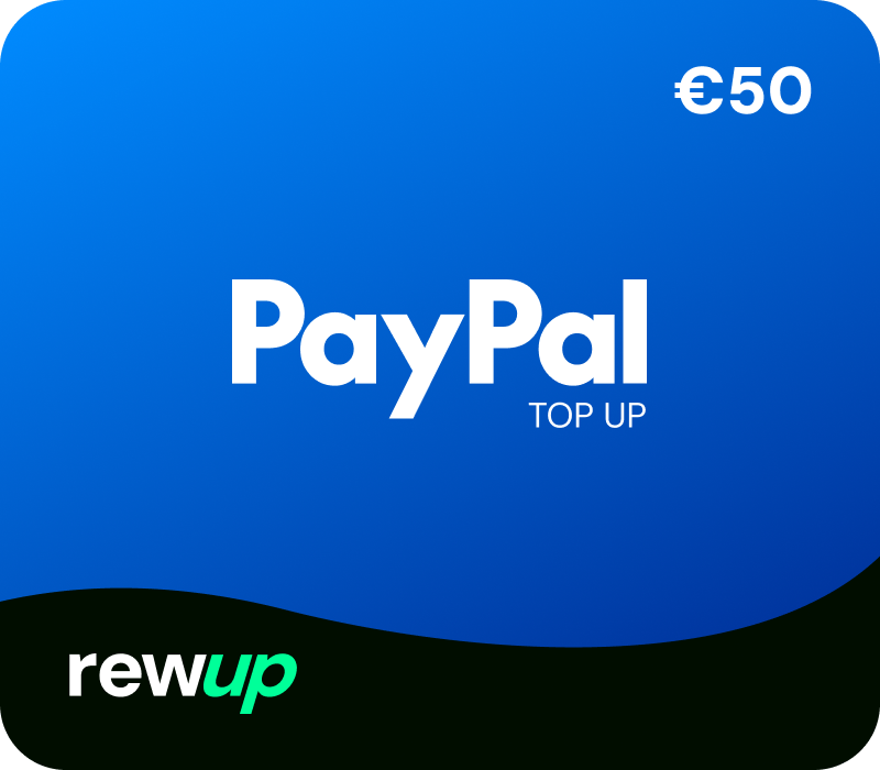RewUp PayPal 50 EUR Подарочная карта