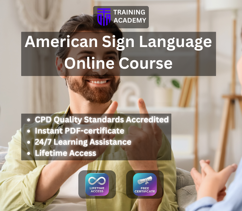 American Sign Language Course Online Training Academy