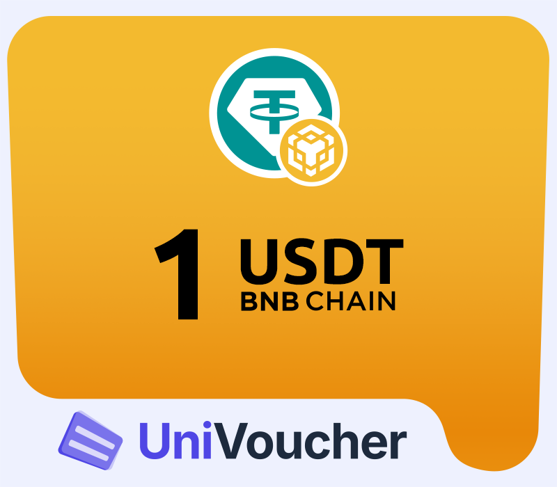 UniVoucher 1 USDT on BNB Chain Подарочная карта