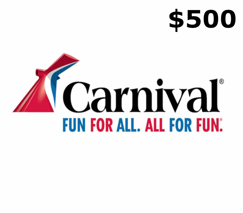 Carnival Cruise Lines $500 Подарочная карта US