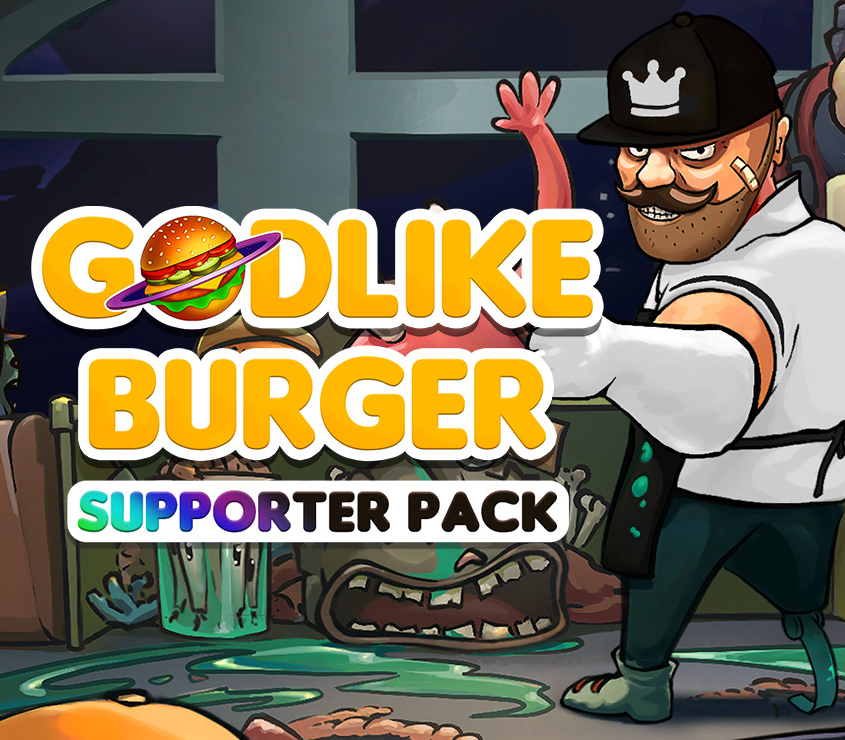Godlike Burger - Supporter Pack DLC Steam Ключ