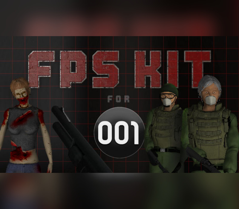 001 Game Creator - 3D FPS / Survival Horror Kit Steam Ключ