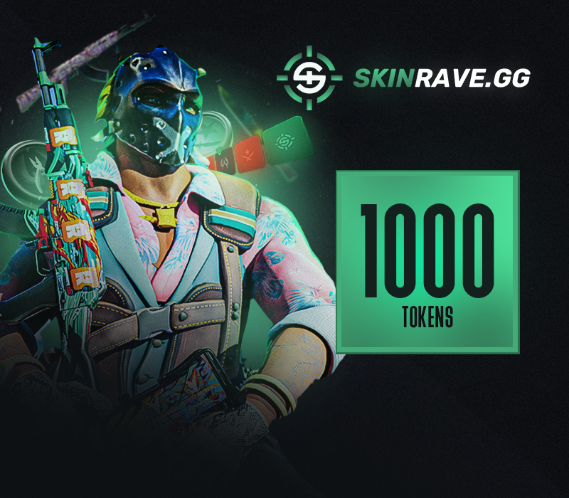 SkinRave.gg 1000 Tokens Подарочная карта