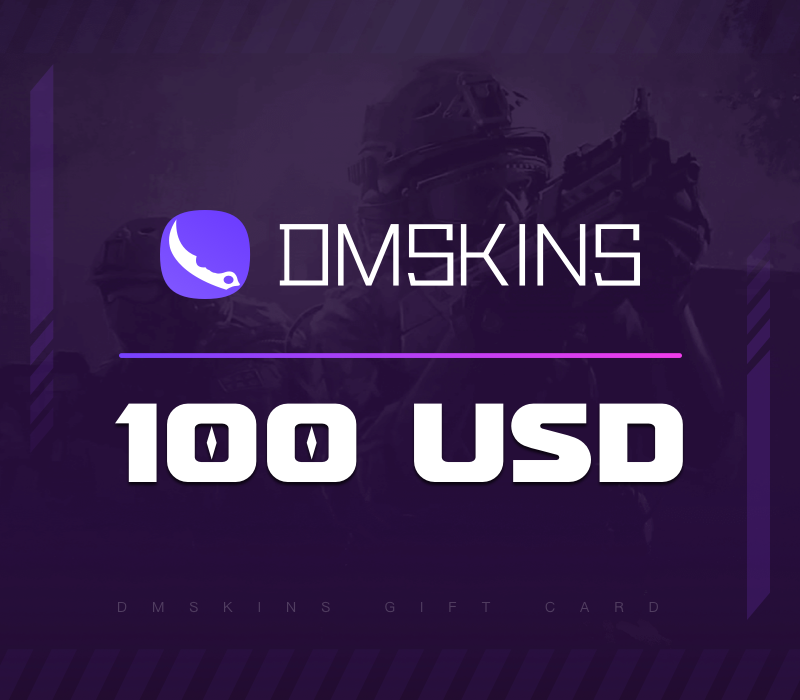 DMSkins $100 Подарочная карта