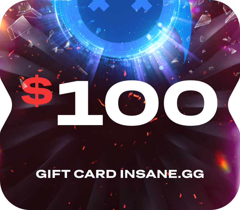 Insane.gg Подарочная карта $100 Code