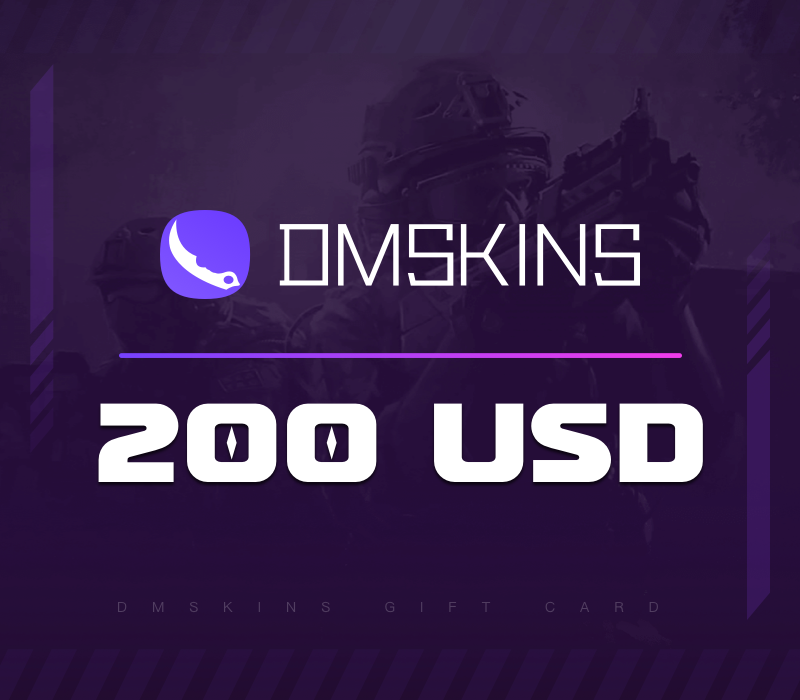 DMSkins $200 Подарочная карта