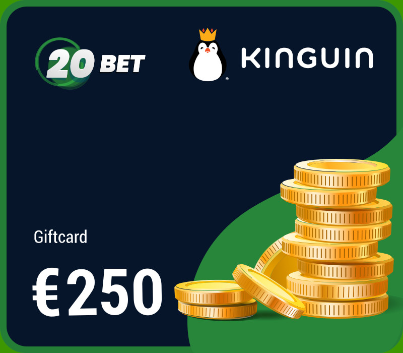 20Bet €250 Подарочная карта