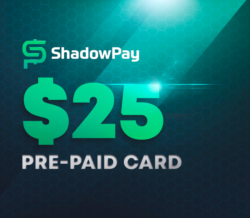 Shadowpay.com $25 Pre-paid Карта