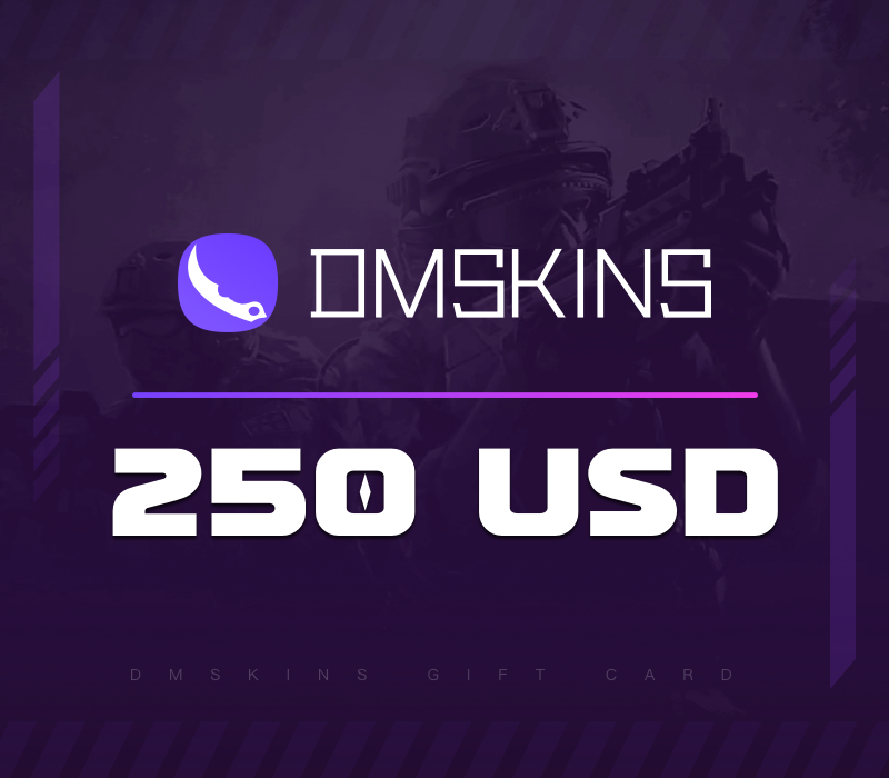 DMSkins $250 Подарочная карта