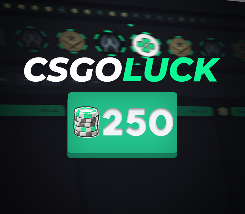 CSGOluck 250 Balance Подарочная карта