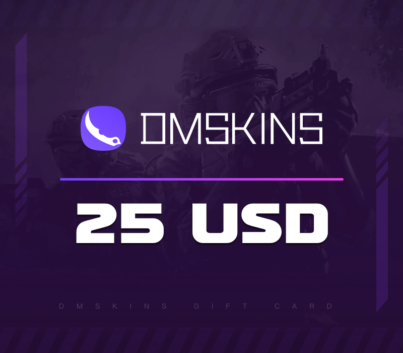 DMSkins $25 Подарочная карта