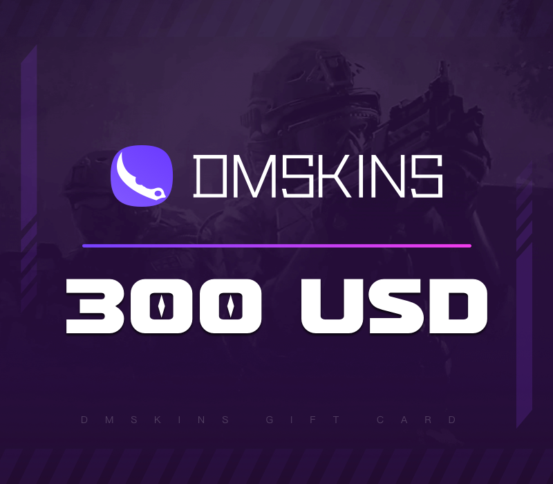 DMSkins $300 Подарочная карта