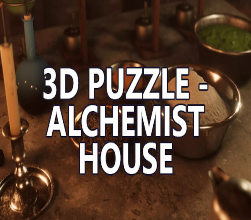 3D PUZZLE - Alchemist House Steam Ключ