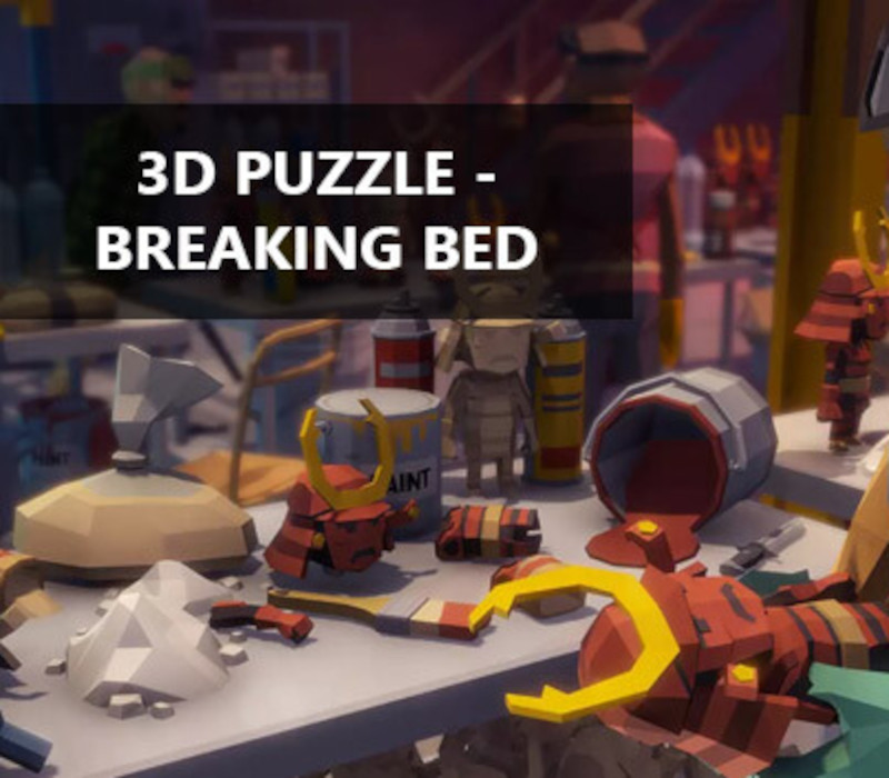 3D PUZZLE - Breaking Bed PC Steam Ключ