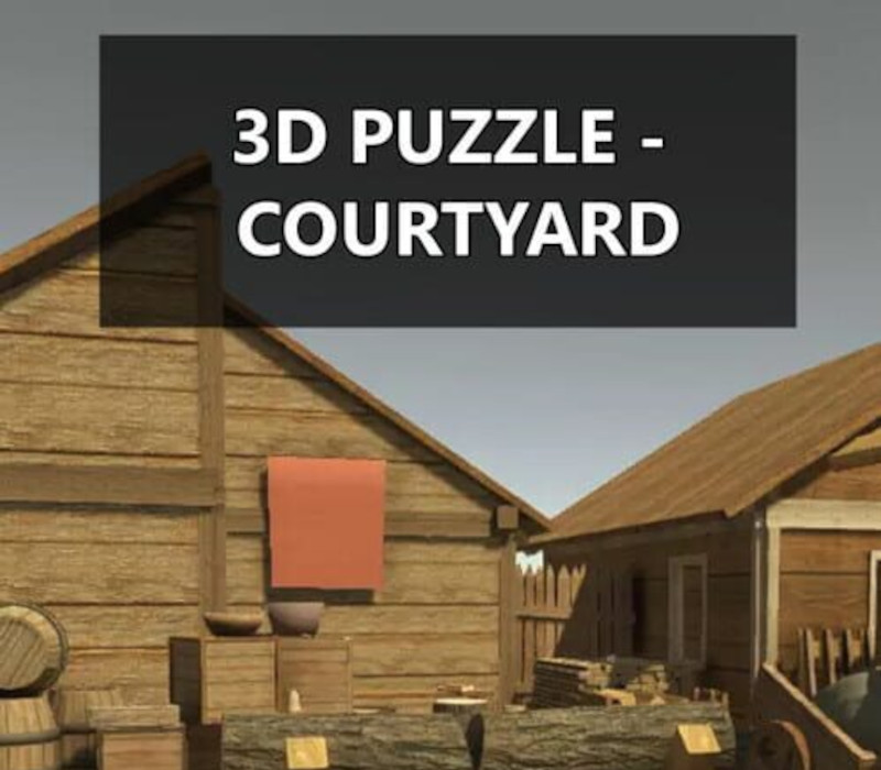 3D PUZZLE - Courtyard PC Steam Ключ