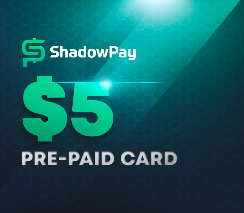 Shadowpay.com $5 Pre-paid Карта