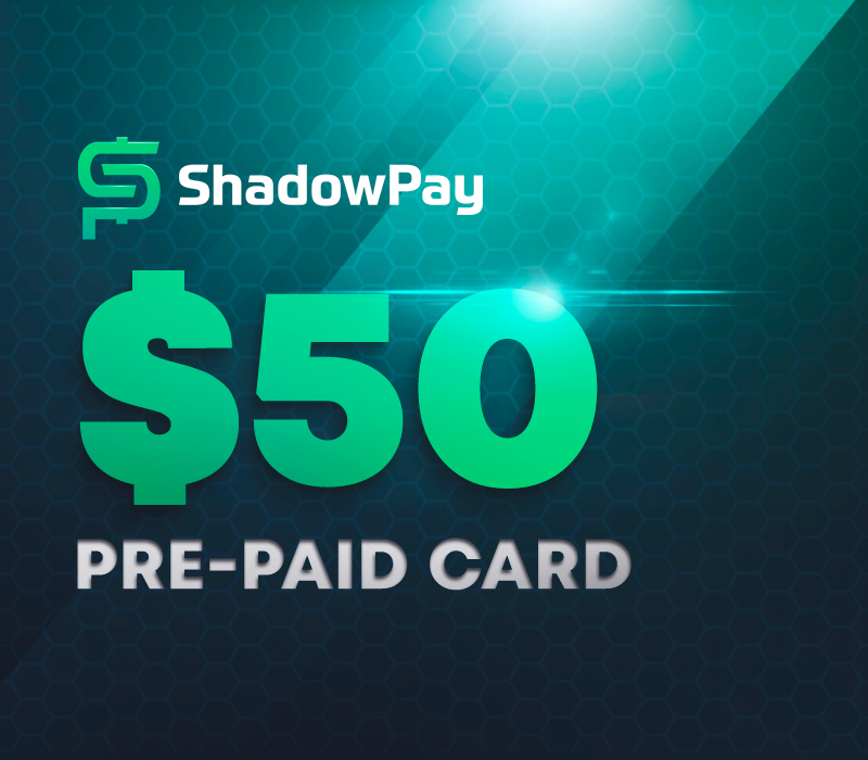 Shadowpay.com $50 Pre-paid Карта