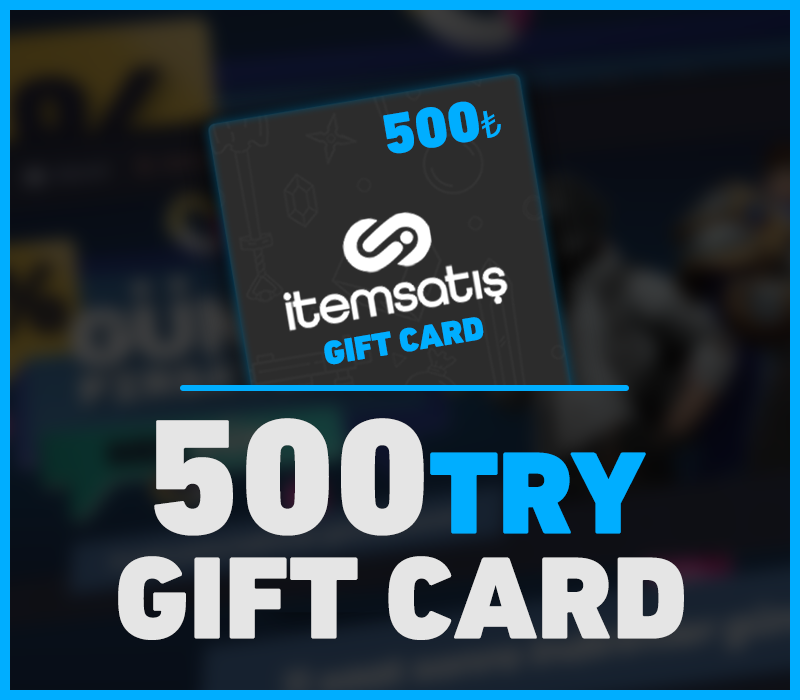 itemsatis 500 TRY Подарочная карта