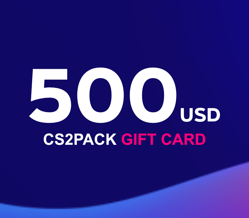 CS2Pack $500 Подарочная карта
