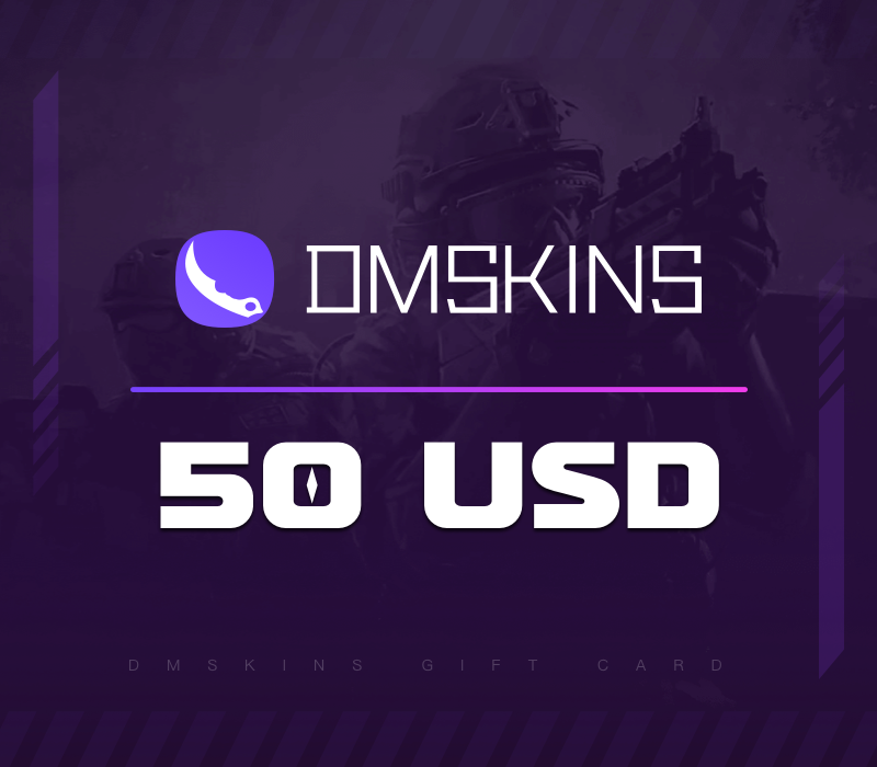 DMSkins $50 Подарочная карта