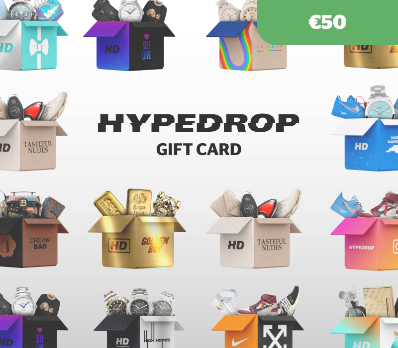 50€ HypeDrop Подарочная карта 50 EUR Предоплаченная карта