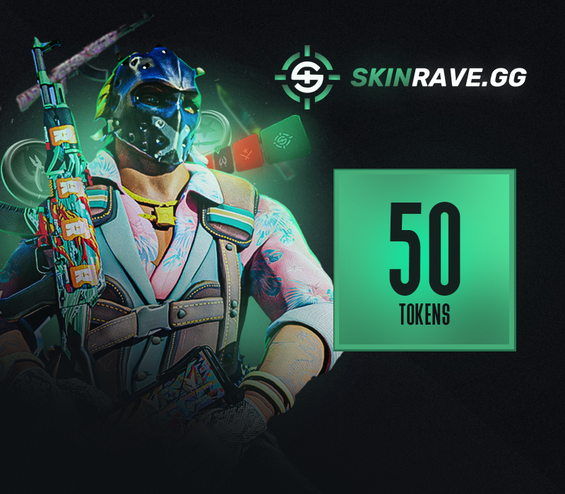 SkinRave.gg 50 Tokens Подарочная карта