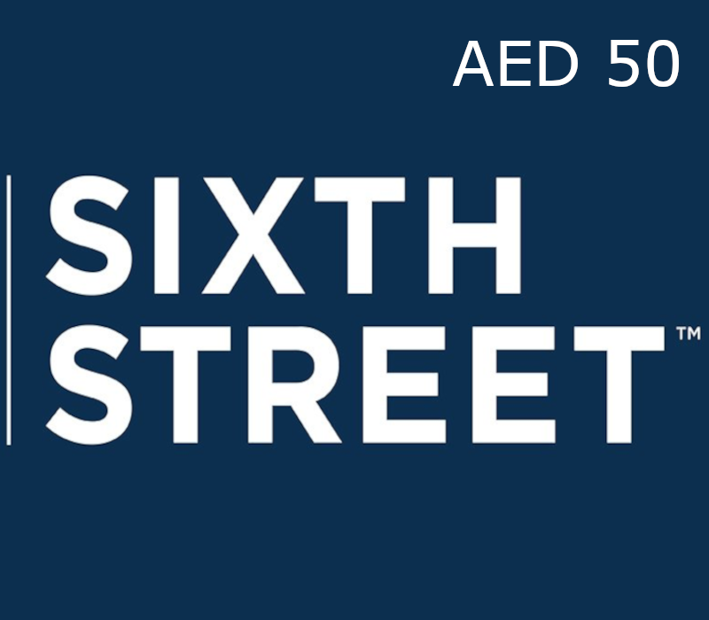 6thStreet 50 AED Подарочная карта UAE