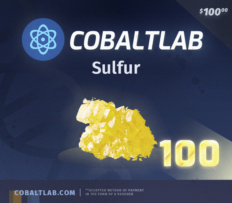 Cobaltlab.tech 100 Sulfur Подарочная карта