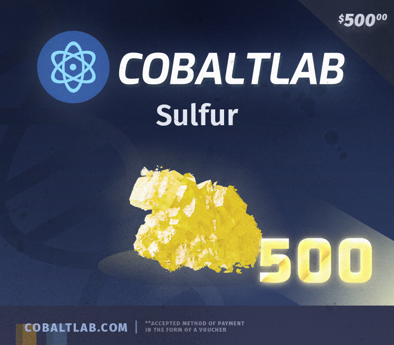 Cobaltlab.tech 500 Sulfur Подарочная карта