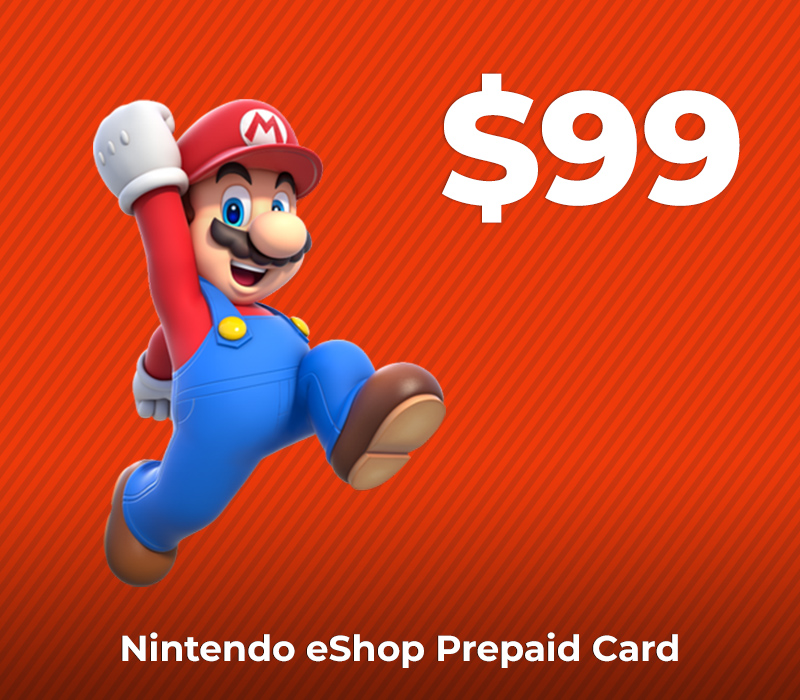 Nintendo eShop Предоплаченная карта $99 US Ключ