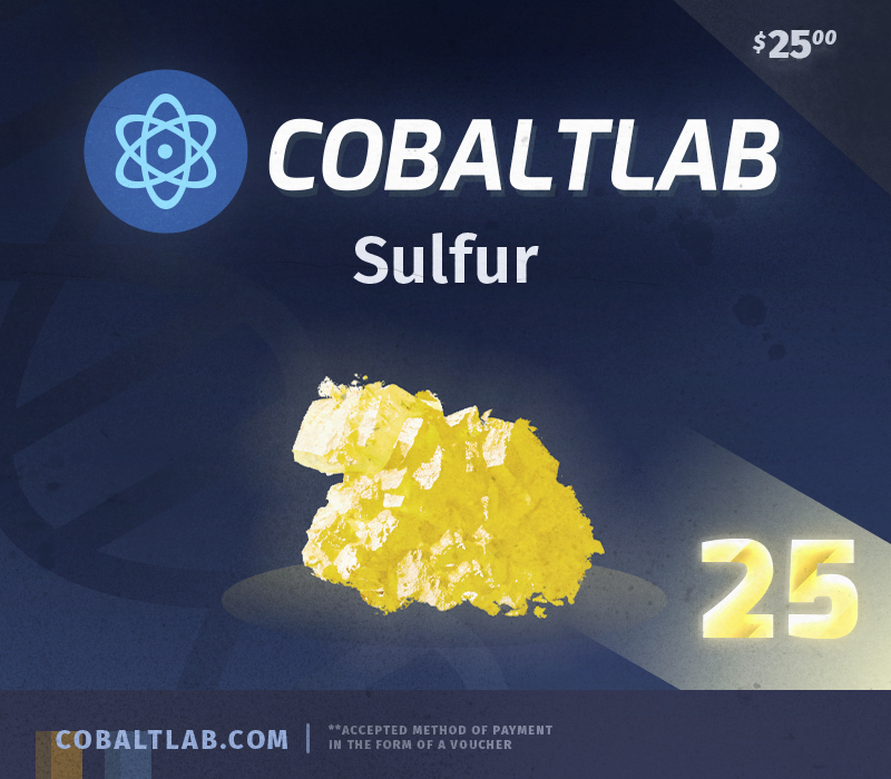 Cobaltlab.tech 25 Sulfur Подарочная карта