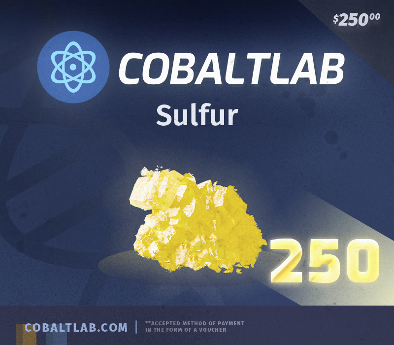 Cobaltlab.tech 250 Sulfur Подарочная карта