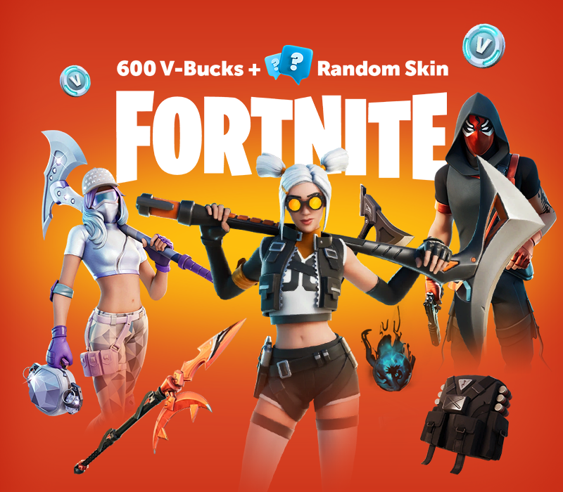 Fortnite - 600 V-Bucks + Random Skin US XBOX One / Xbox Series X|S Ключ