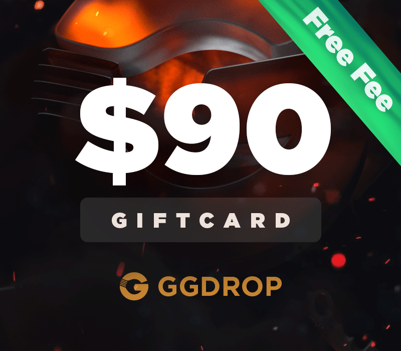 GGdrop $90 Подарочная карта