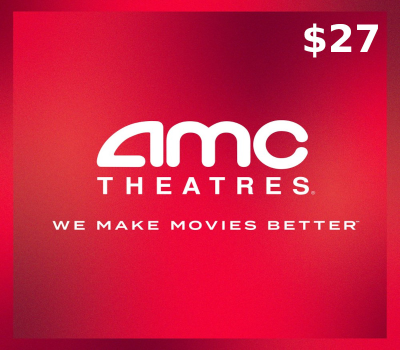 AMC Theatres $27 Подарочная карта US