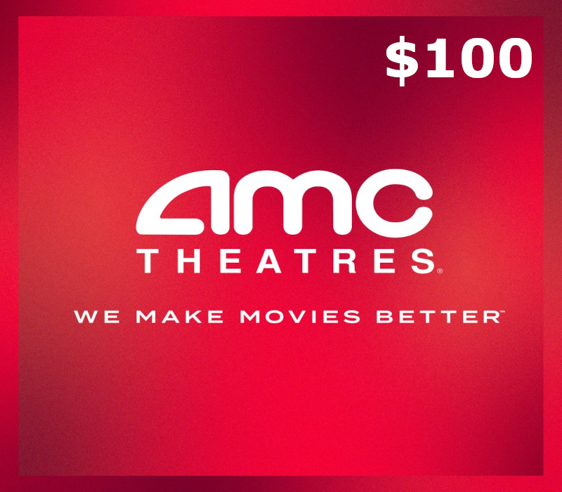 AMC Theatres $100 Подарочная карта US