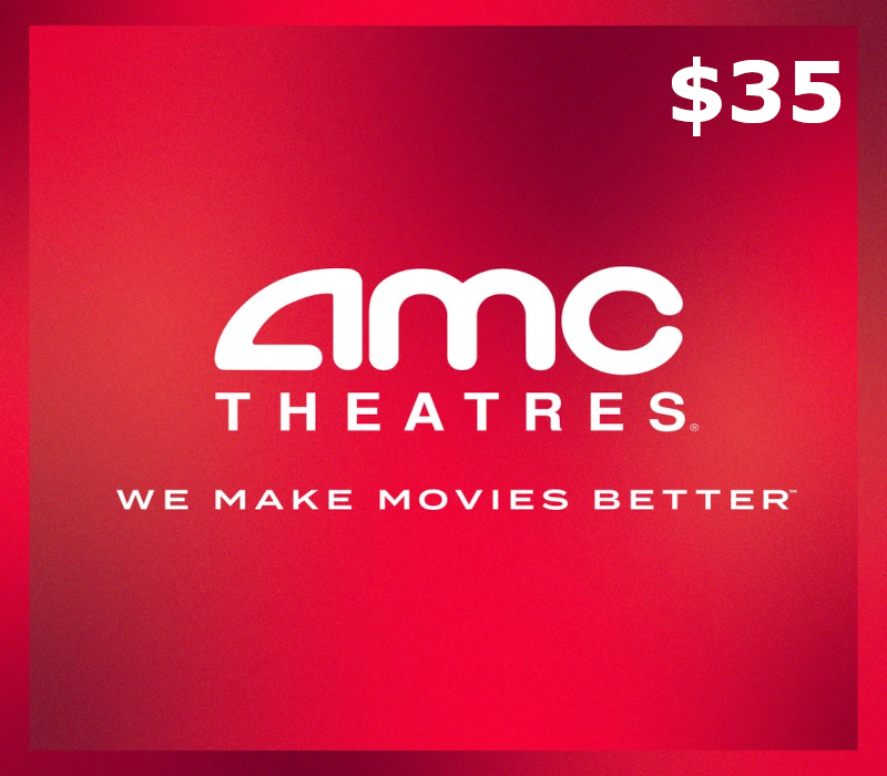 AMC Theatres $35 Подарочная карта US