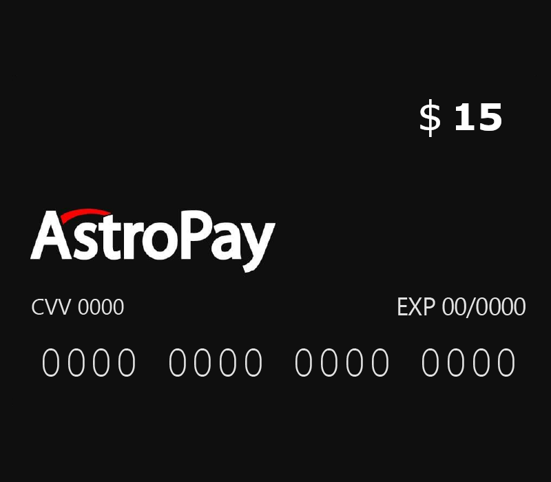 Astropay Карта $15 US