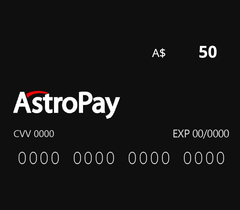 Astropay Карта A$50 AU