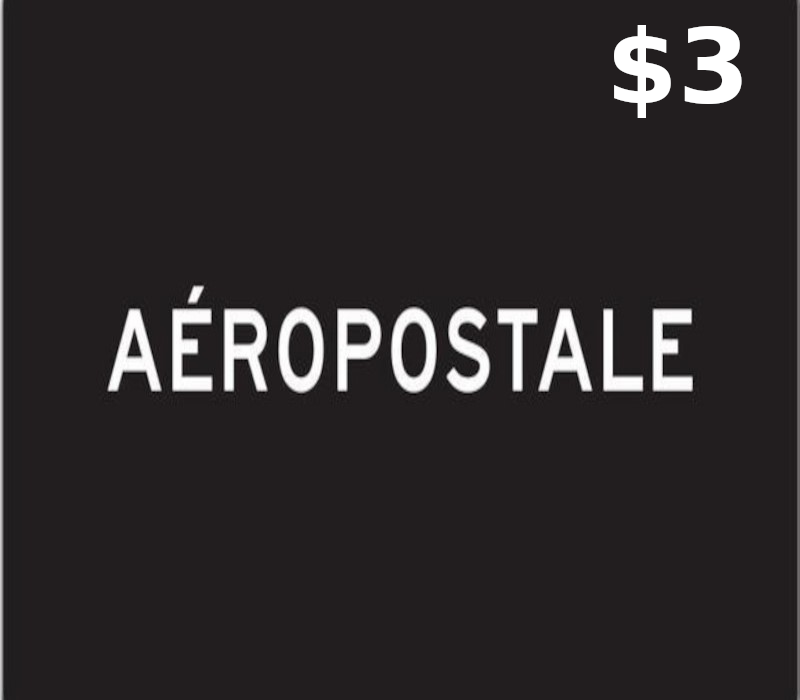 Aeropostale $3 Подарочная карта US