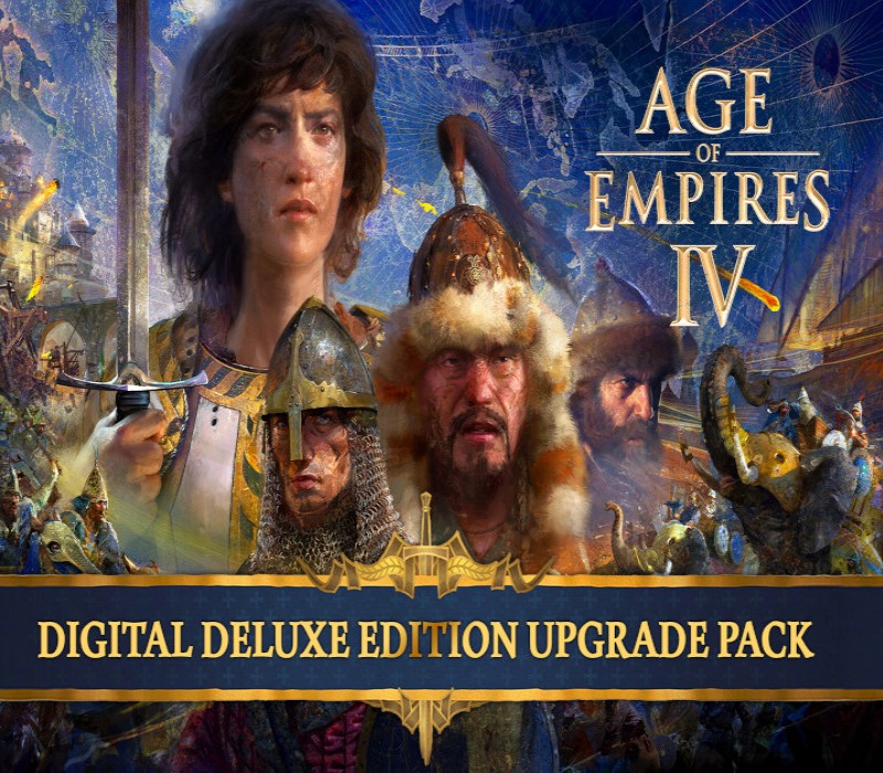 Age of Empires IV - Digital Deluxe Апгрейд Pack DLC PC Steam Ключ