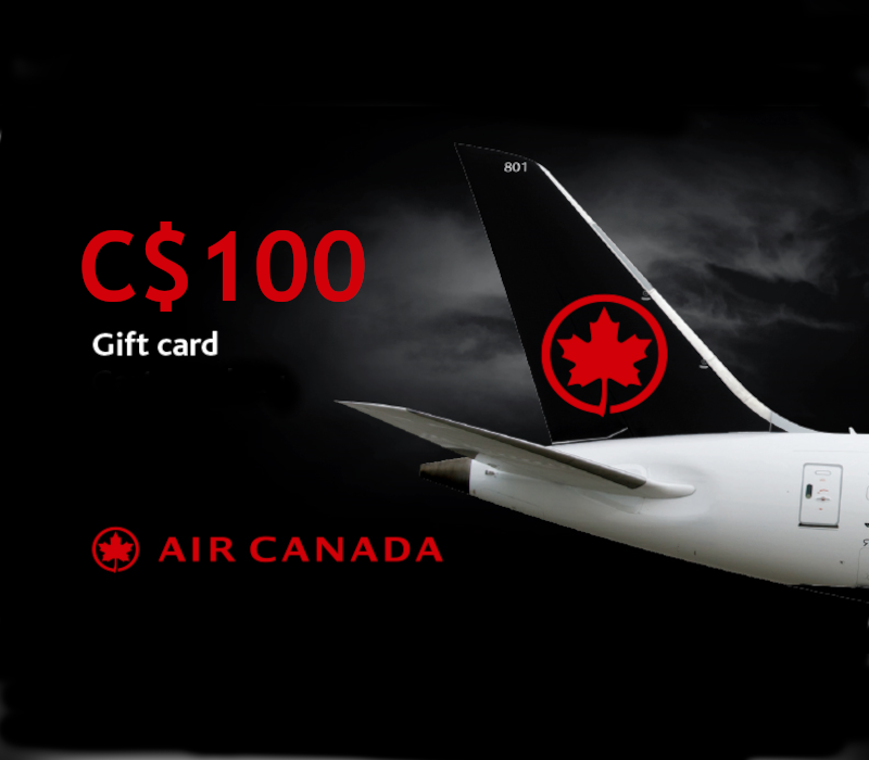 Air Canada C$ 100 Подарочная карта CA