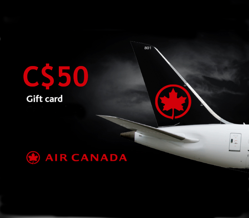 Air Canada C$ 50 Подарочная карта CA