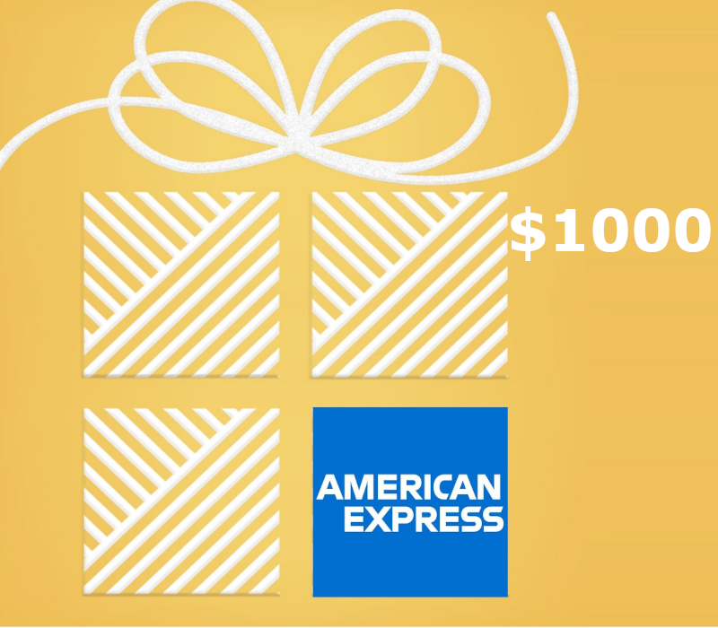 American Express $1000 Подарочная карта US
