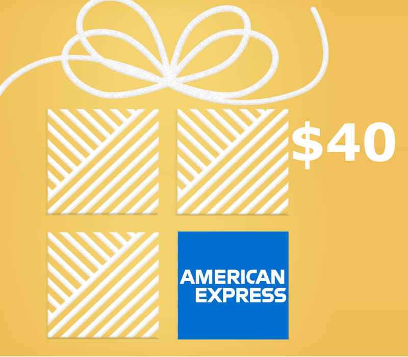 American Express $40 US Подарочная карта