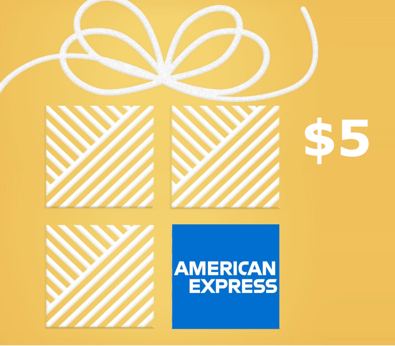 American Express $5 US Подарочная карта (6 Month Expiration)